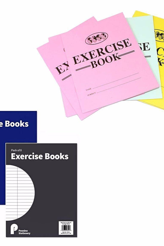 5Pack Childrens Exercise Activity School Homeworks Bundle