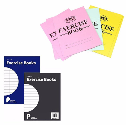 5Pack Childrens Exercise Activity School Homeworks Bundle