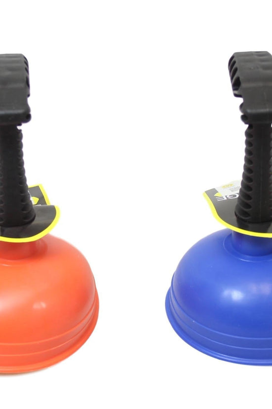 Compact Mini Toilet Plunger Assorted Colors