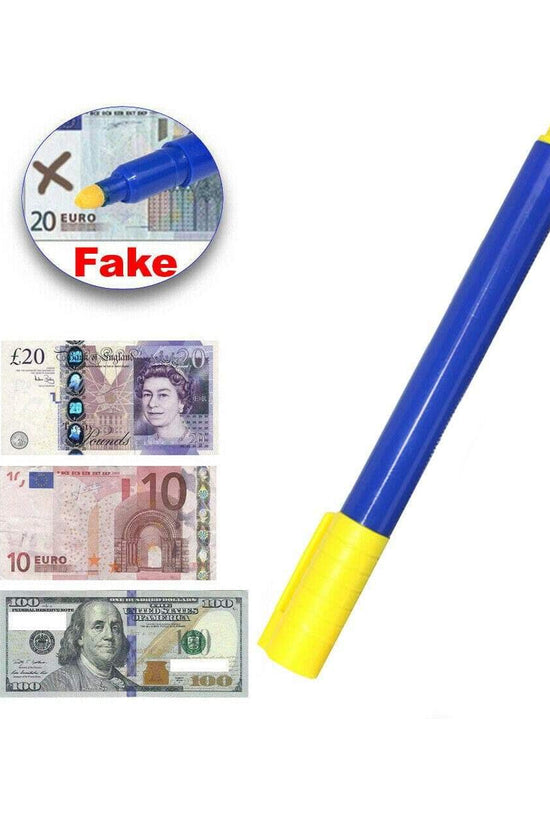 Counterfeit Money Detector Pen for Authenticating Bank Notes
