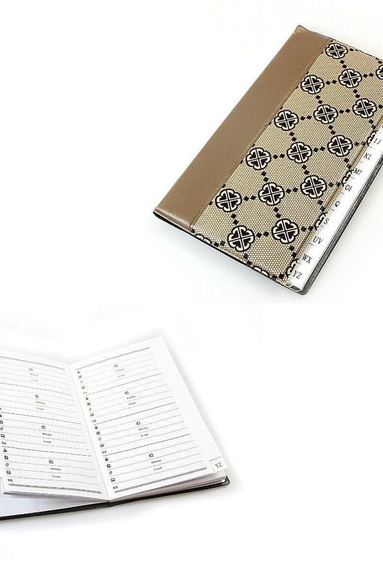 Compact A6 Size Address Book Assorted Colors