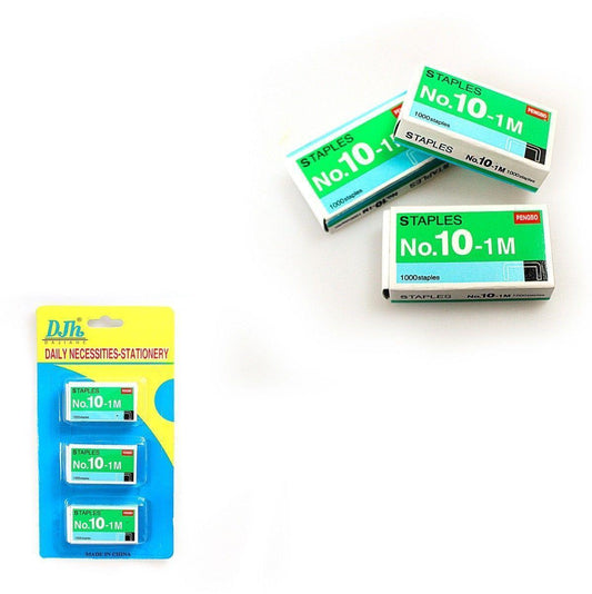 Durable Metal Stationery Staples Pack