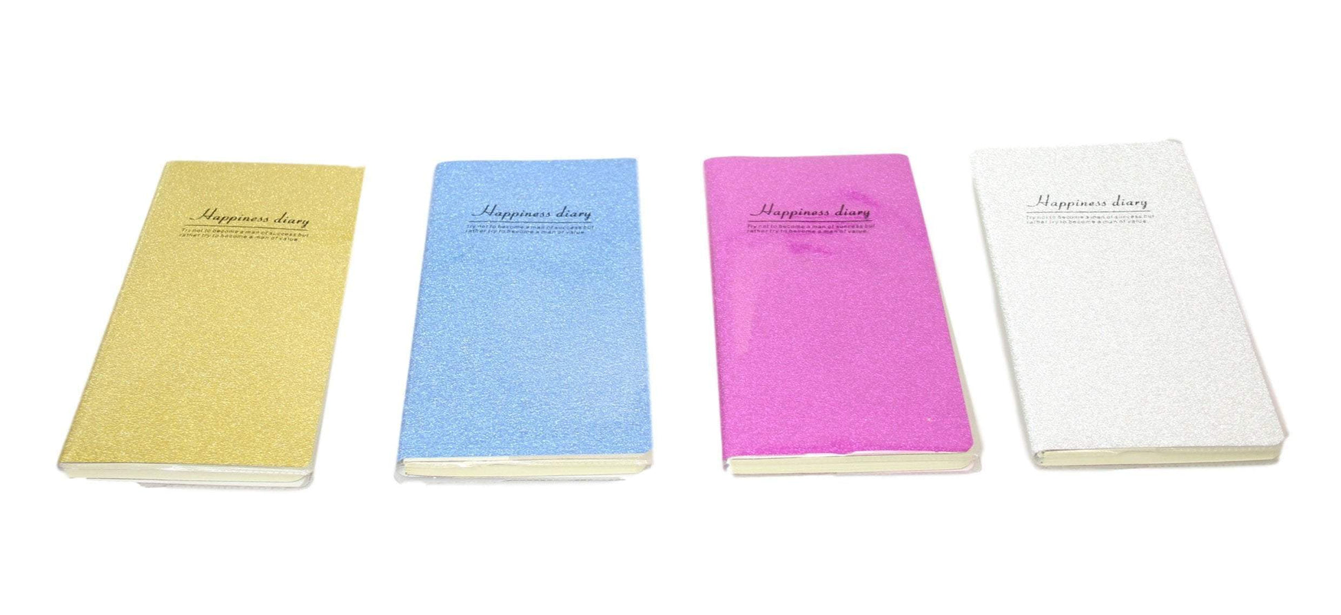 Happiness Notebook Diary 175 x 10 cm Assorted Colours