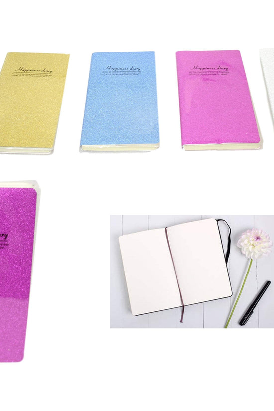 Happiness Notebook Diary 175 x 10 cm Assorted Colours