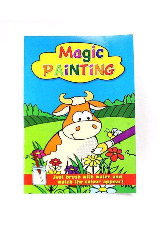 Interactive Magic Painting Book Set for Kids A4 Size Creative Art Activity