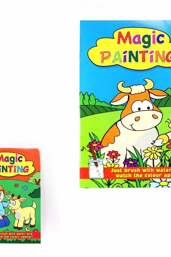 Interactive Magic Painting Book Set for Kids A4 Size Creative Art Activity