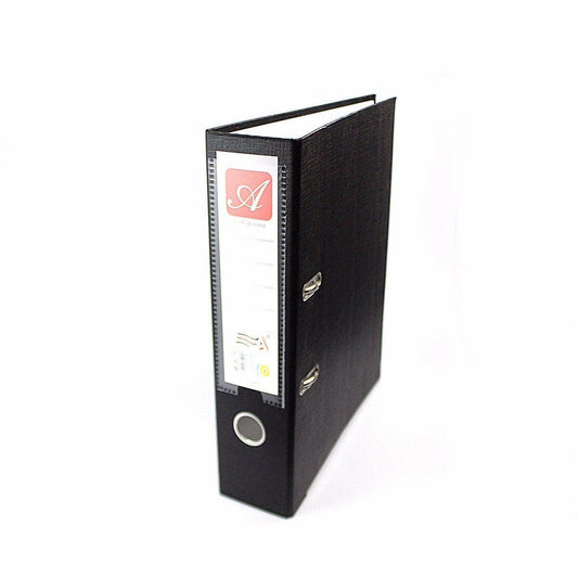 Classic Black A4 Lever Arch Binder for School Office Organization
