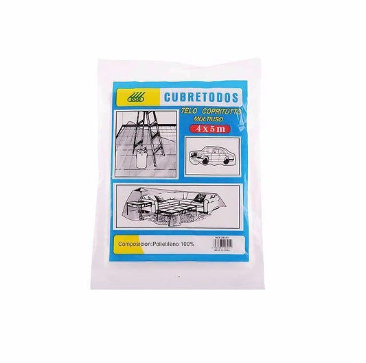 Durable 4 x 5m MultiPurpose Plastic Sheet for DIY Outdoor Projects
