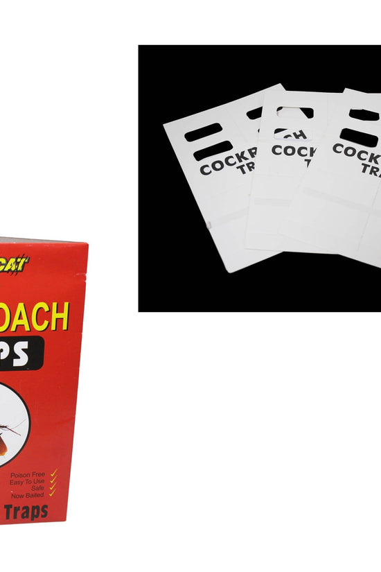 Effective Cockroach Glue Traps Pack of 6 for Pest Control