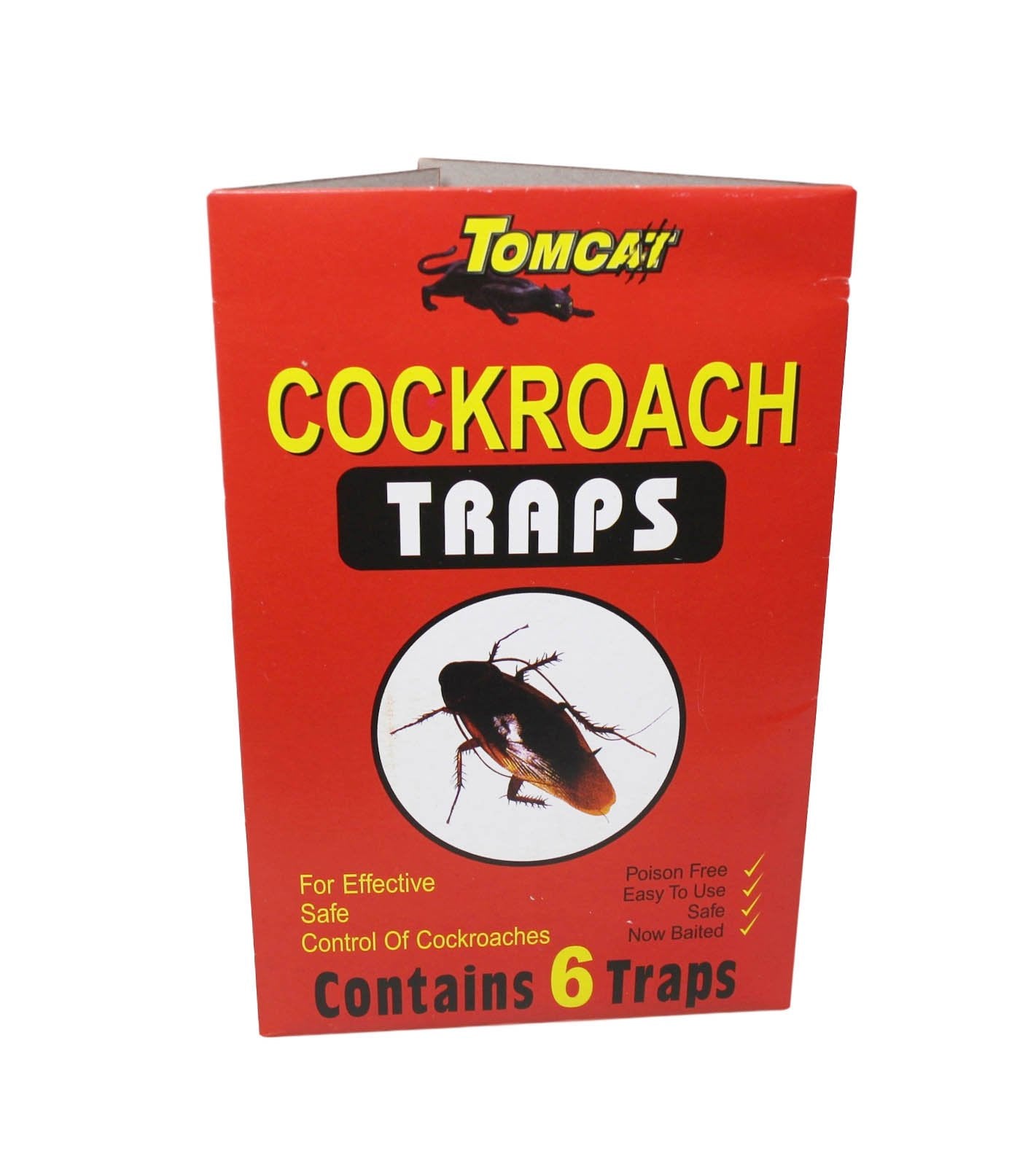 Effective Cockroach Glue Traps Pack of 6 for Pest Control