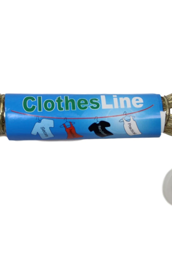 Outdoor Clothesline 10m with 2 Hooks