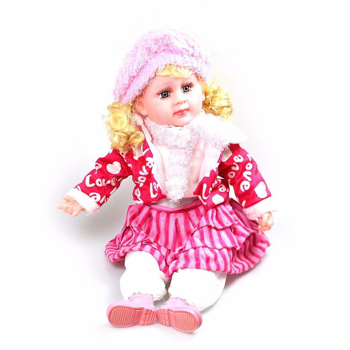 Interactive Singing Happy Birthday Doll for Childrens Fun
