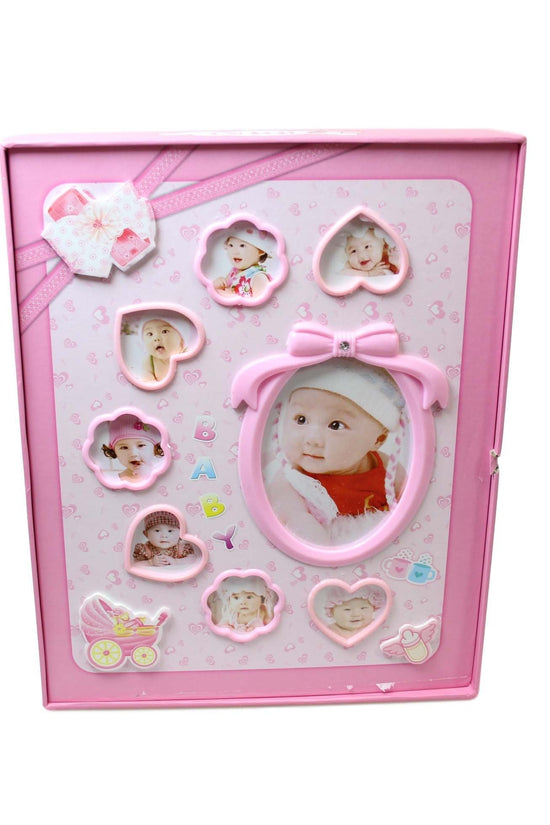 Baby First Days Photo Album Hard Back Holds 120 Pictures 4x6 Inches