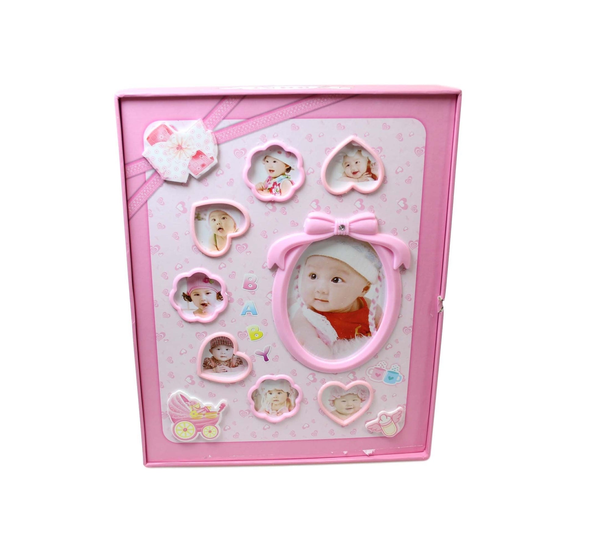 Baby First Days Photo Album Hard Back Holds 120 Pictures 4x6 Inches