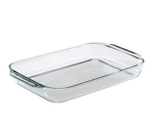PB Borcam Glass Medium Roaster Dish 2 Litre Versatile Kitchen Essential