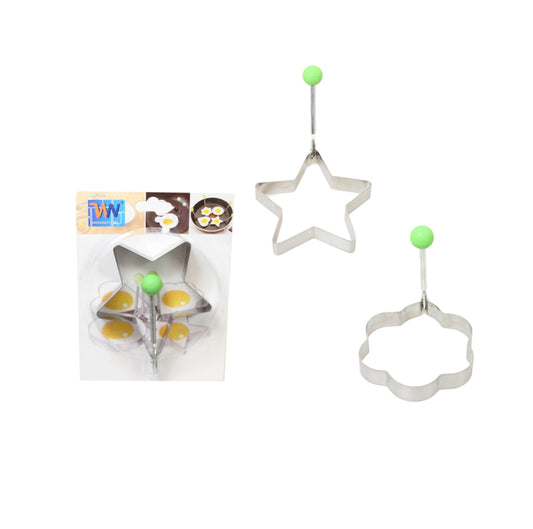 Stainless Steel Star Flower Egg Mould 95cm Bake Mold