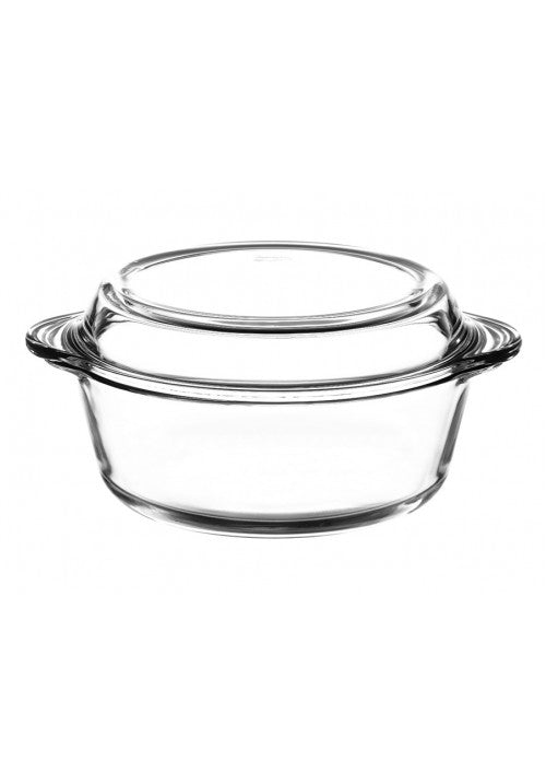 PB Borcam Glass Casserole with Lid 084LT Capacity