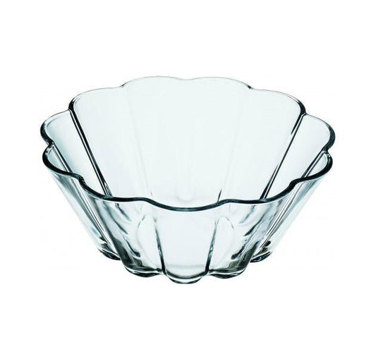 Elegant Borcam Glass Salad Serving Cake Dish 22cm