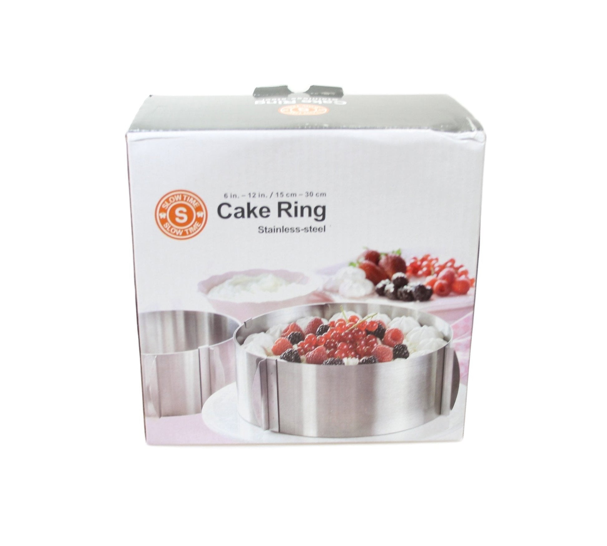 Adjustable Stainless Steel Round Cake Tin Ring 1630 cm Baking Tool