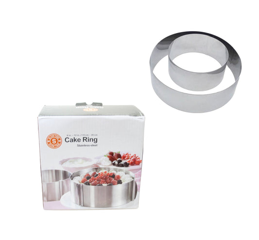 Adjustable Stainless Steel Round Cake Tin Ring 1630 cm Baking Tool