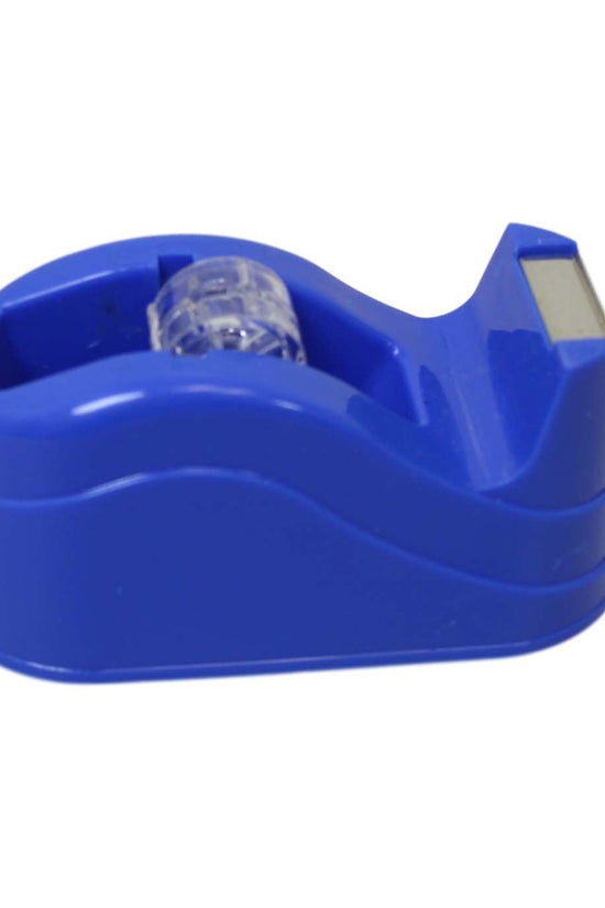 10 cm Plastic Tape Dispenser Assorted Colours Random Selection