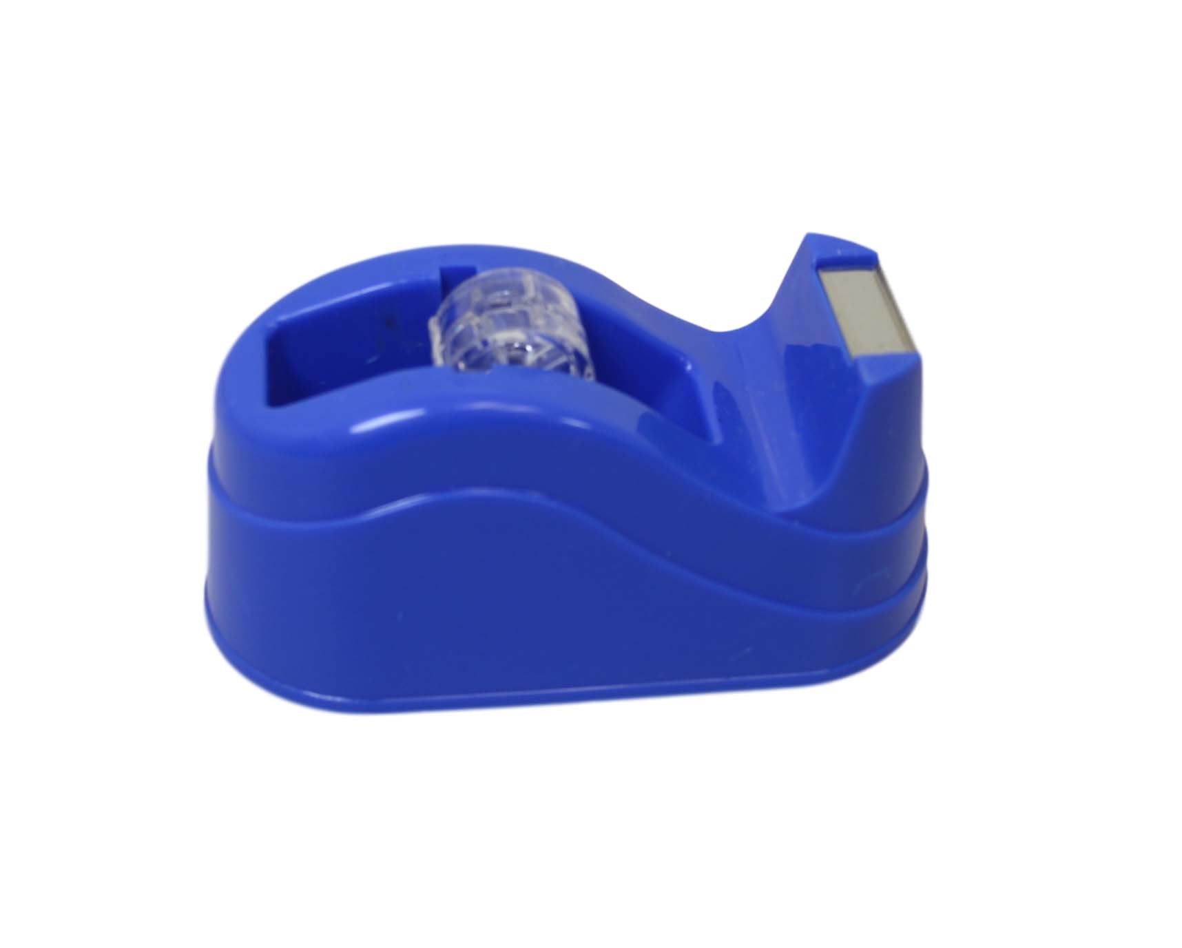 10 cm Plastic Tape Dispenser Assorted Colours Random Selection