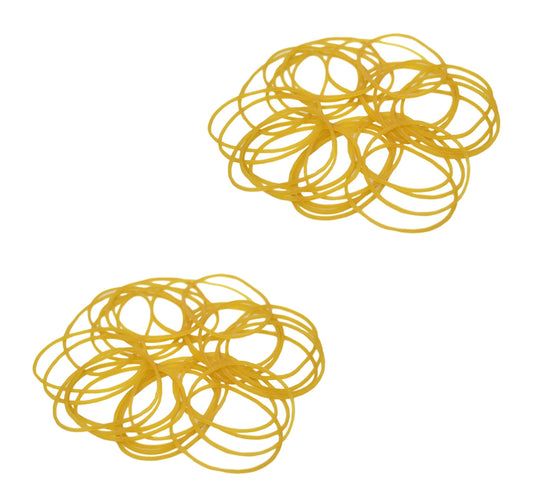 Brown Natural Rubber Bands Pack for Art and Crafts