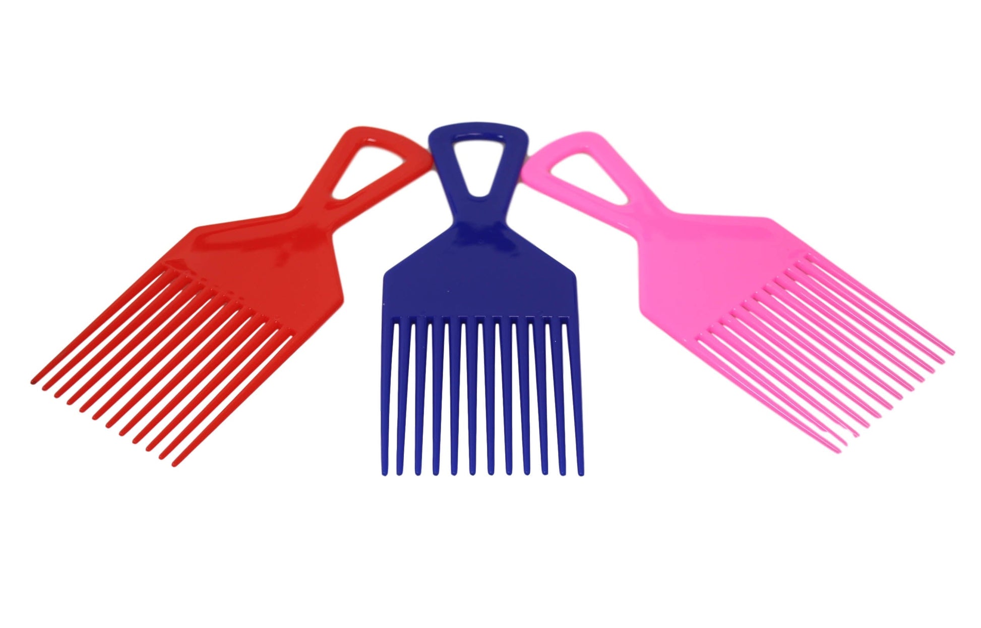 3Piece Afro Hair Styling Comb Set for TangleFree Haircare