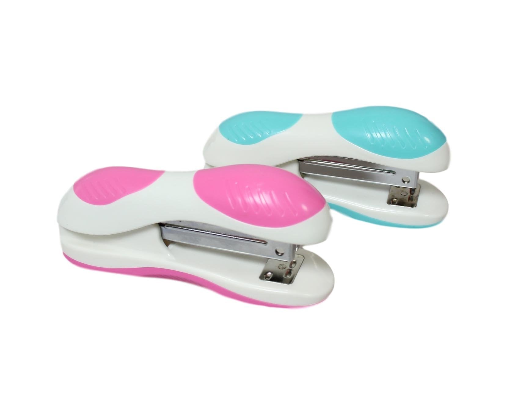 Colorful Padded Stapler Set with Random Colors 3 Pack