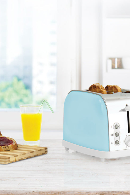 SQ Professional Dainty 2 Slice Toaster Skyline Blue 900W