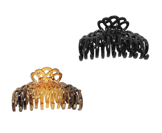 9cm Plastic Hair Claw Clip in Assorted Colors
