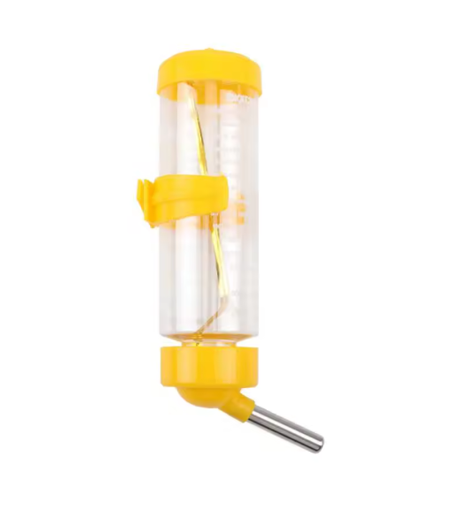 Pet Rabbit Guinea Pig Water Bottle Dispenser 210ml Assorted Colors