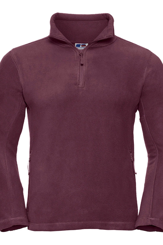 Russell Europe Outdoor Fleece with 14 Zip for Men