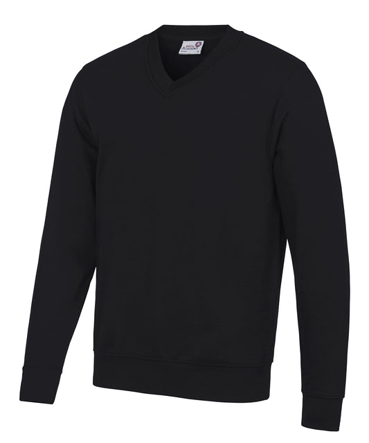 AWDis Academy Senior VNeck Sweatshirt for Kids