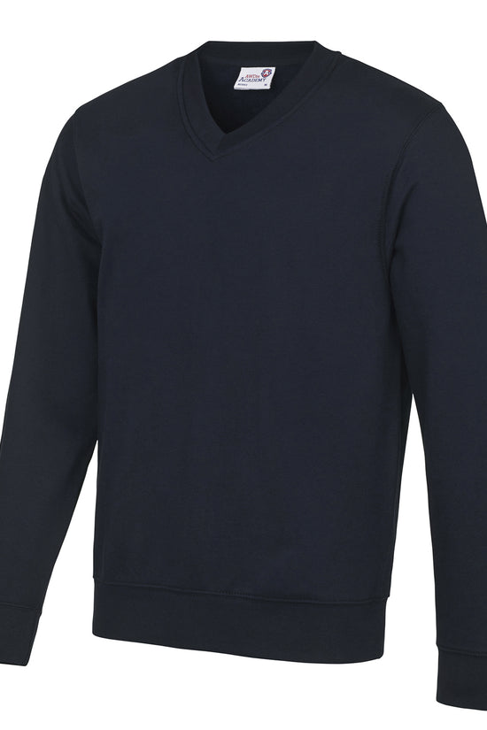 AWDis Academy Senior VNeck Sweatshirt for Kids