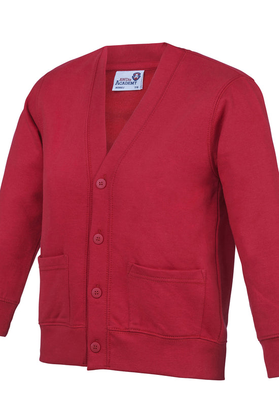 Kids Academy Cardigan Soft Cotton Button Fastening Patch Pockets