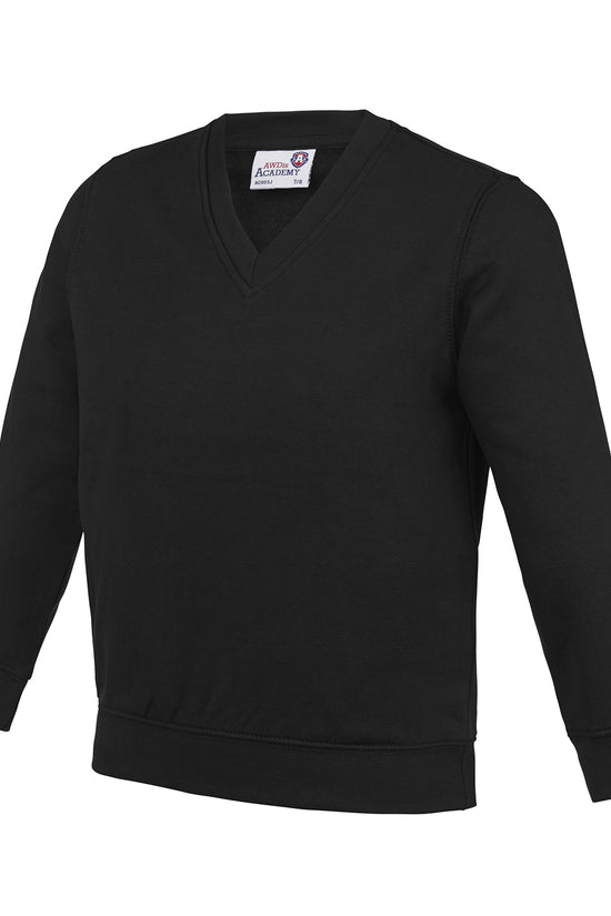 AWDis Academy Kids VNeck Sweatshirt for Unisex Kids