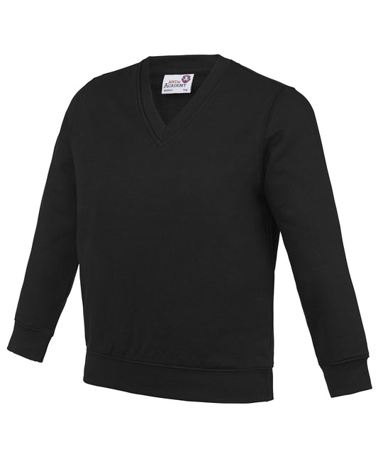 AWDis Academy Kids VNeck Sweatshirt for Unisex Kids