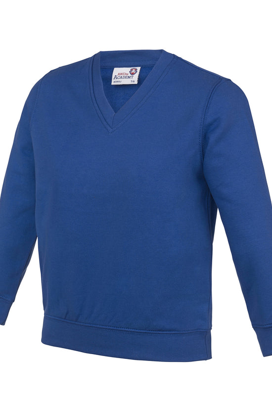 AWDis Academy Kids VNeck Sweatshirt for Unisex Kids
