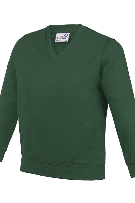 AWDis Academy Kids VNeck Sweatshirt for Unisex Kids