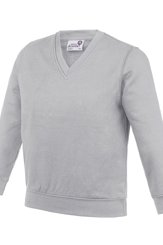 AWDis Academy Kids VNeck Sweatshirt for Unisex Kids