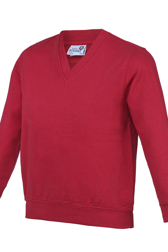 AWDis Academy Kids VNeck Sweatshirt for Unisex Kids