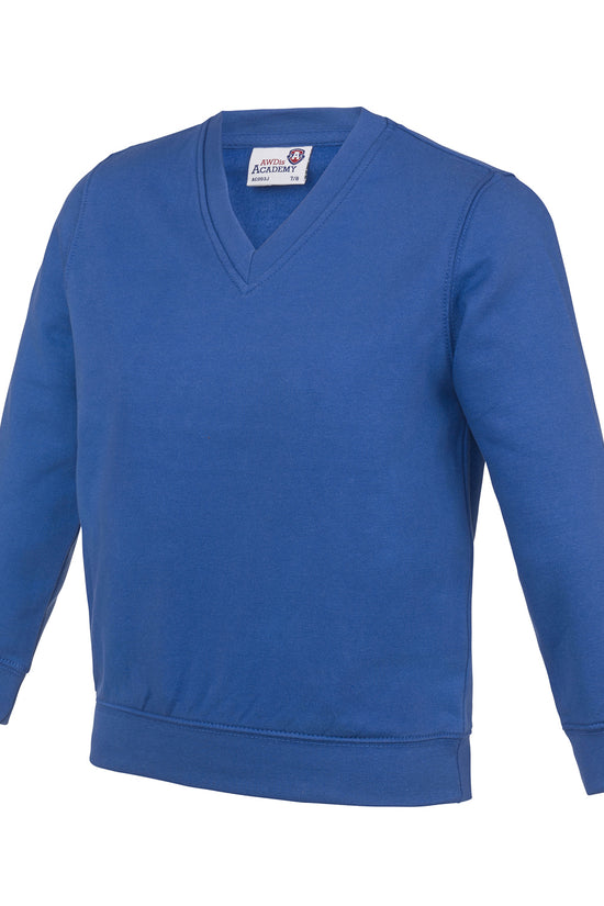 AWDis Academy Kids VNeck Sweatshirt for Unisex Kids