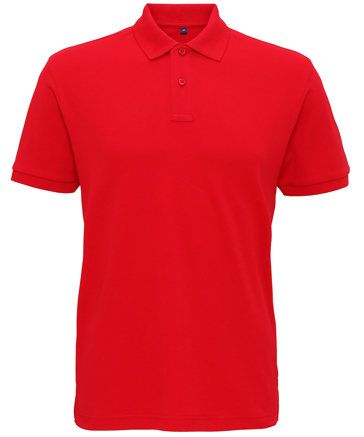 Mens Super Smooth Knit Polo Shirt Classic Fit Side Vents