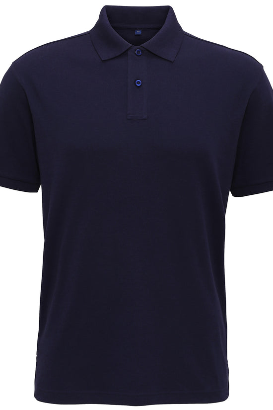 Mens Super Smooth Knit Polo Shirt Classic Fit Side Vents