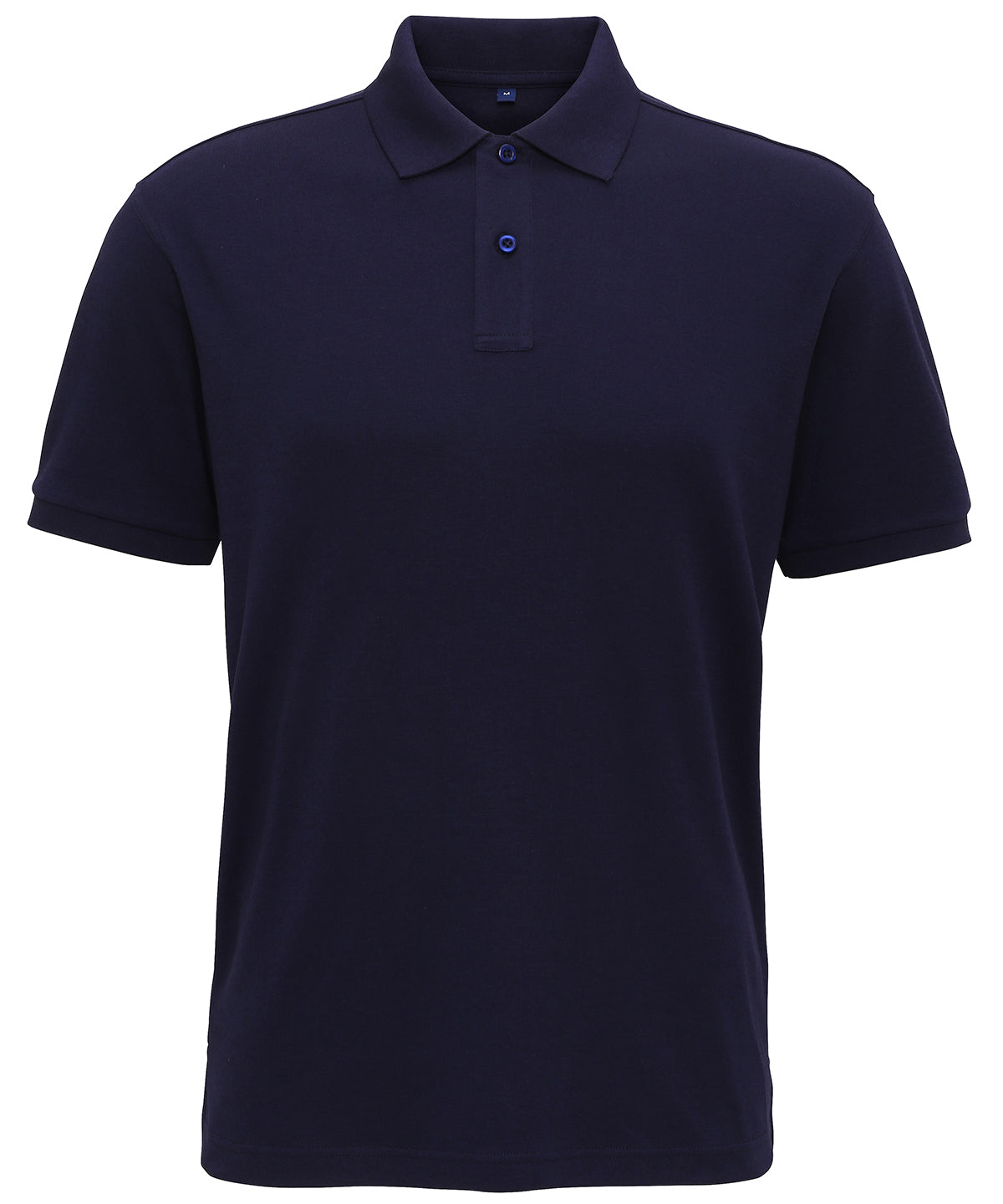 Mens Super Smooth Knit Polo Shirt Classic Fit Side Vents