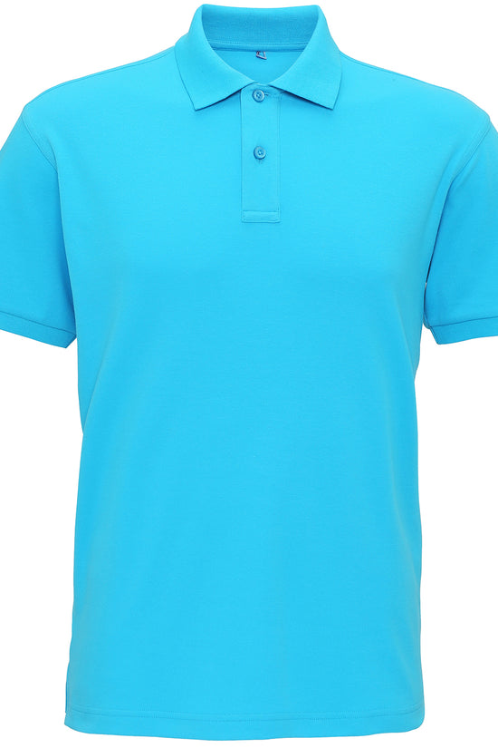 Mens Super Smooth Knit Polo Shirt Classic Fit Side Vents