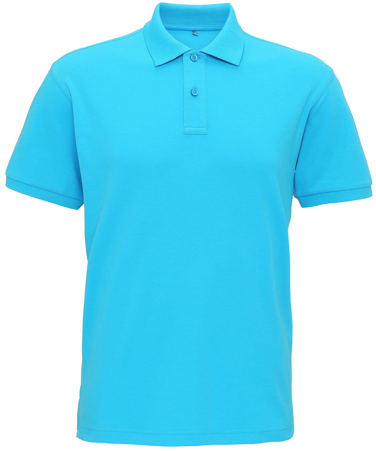 Mens Super Smooth Knit Polo Shirt Classic Fit Side Vents