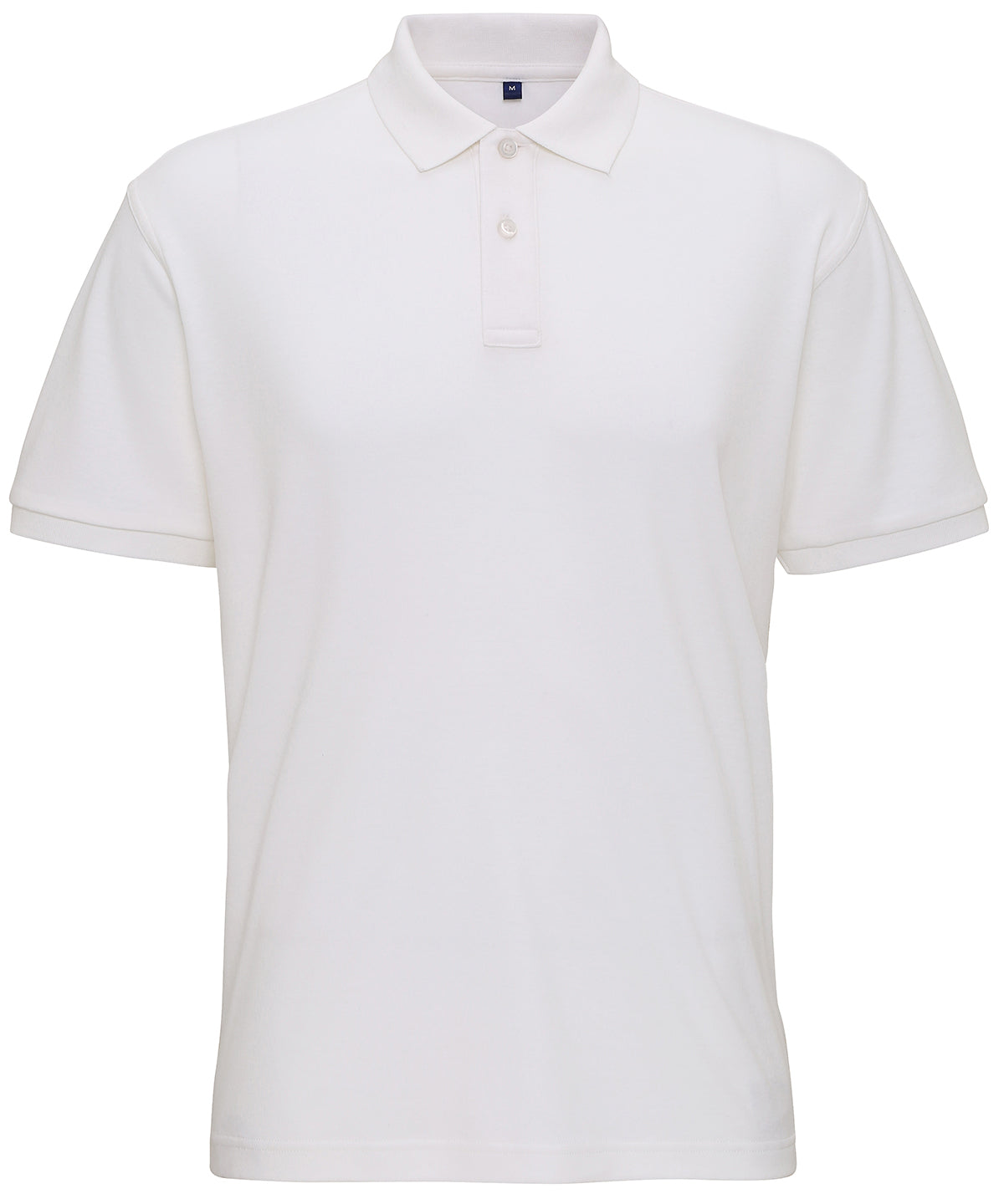 Mens Super Smooth Knit Polo Shirt Classic Fit Side Vents