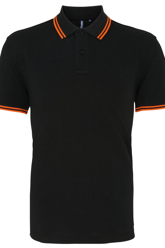 Mens Classic Fit Tipped Polo Shirt Plus Sizes